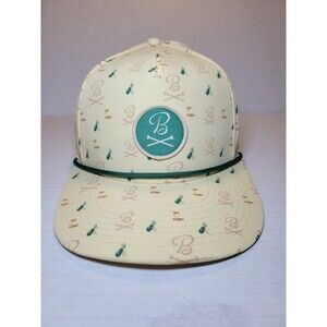 Barstool Sports Patch Rope Crossed Tees Golf Hat Snapback AOP All Over Print